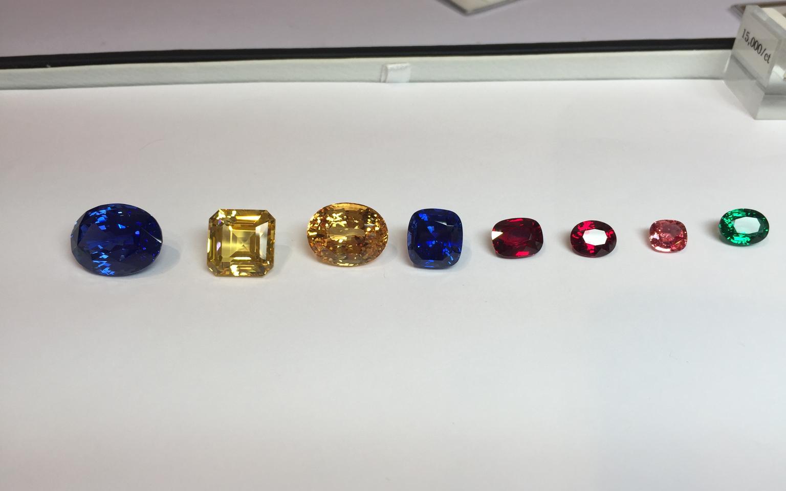 Ruby, Sapphire, Emerald