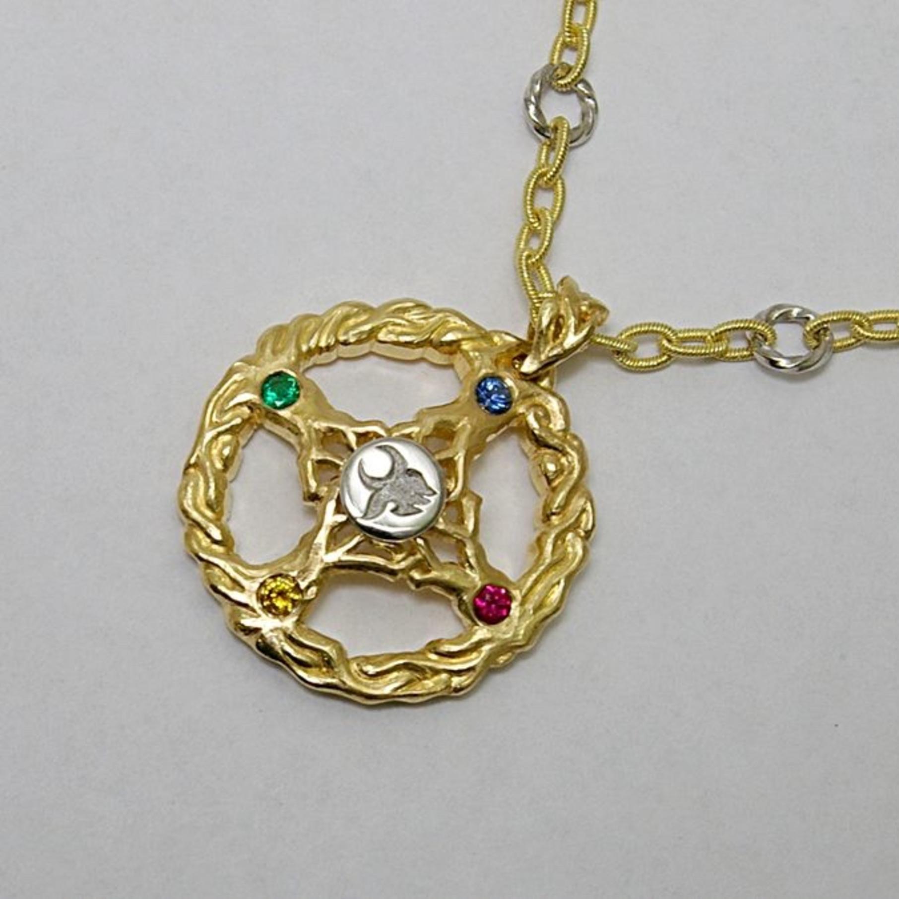The finished pendant
