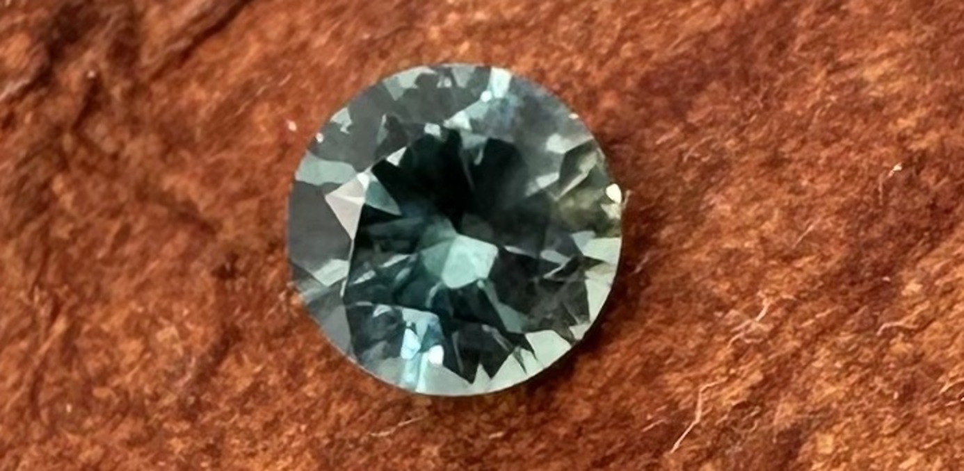 Light Teal Blue Montana Sapphire