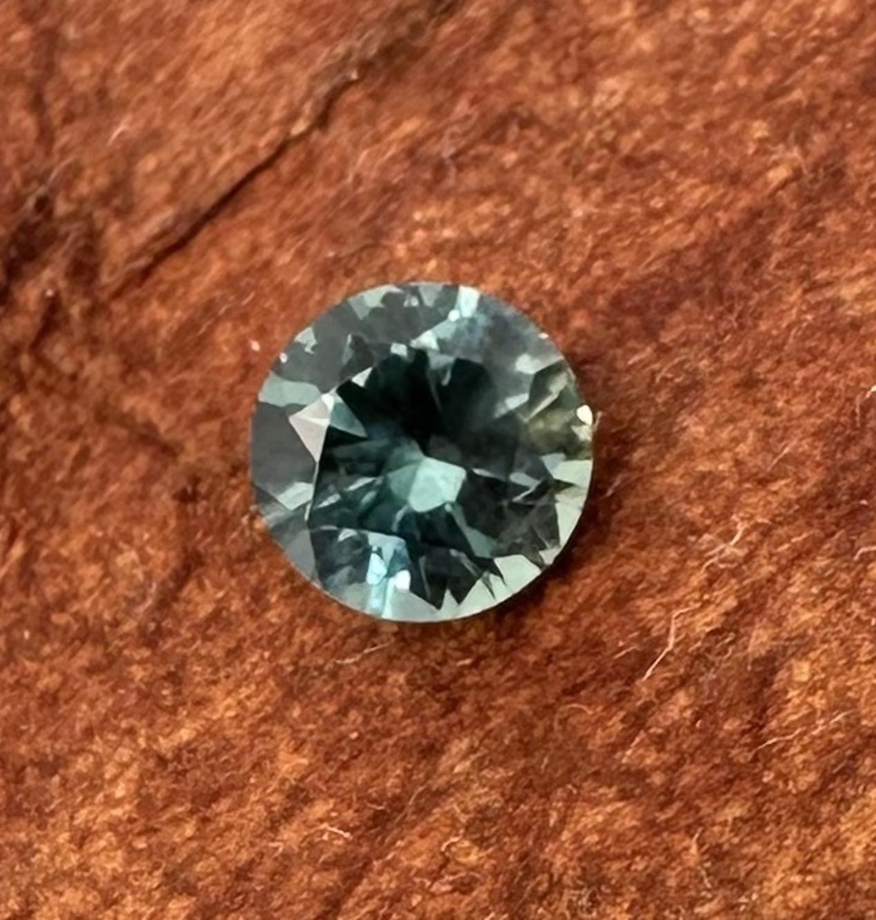 Light Teal Blue Montana Sapphire