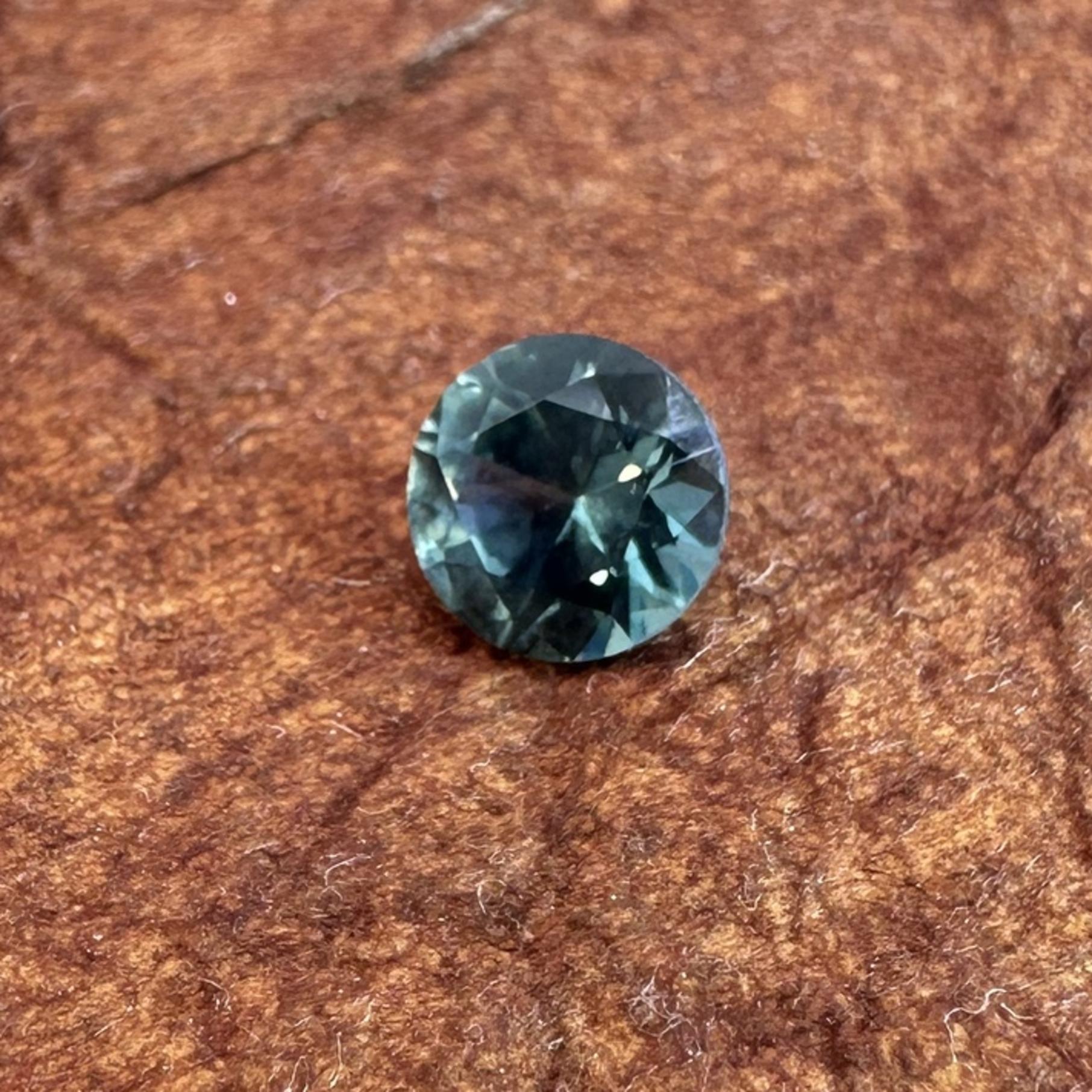 Light Teal Blue Montana Sapphire